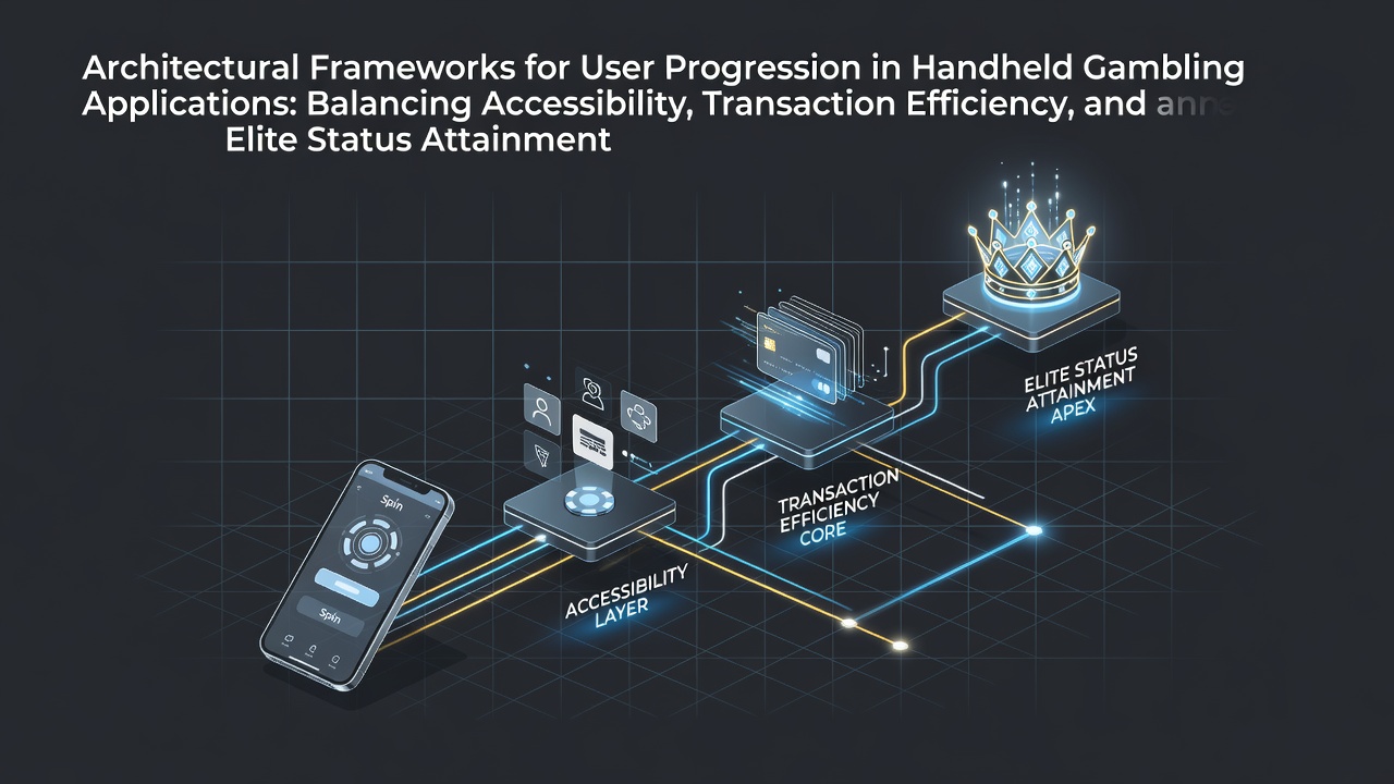 Mobile gambling app dashboard displaying layered user progression tiers and accessibility features