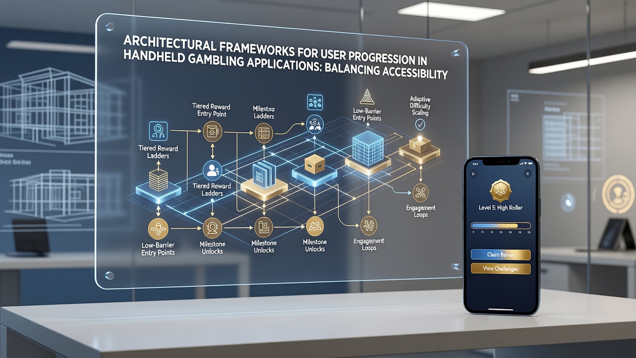 Transaction flow diagram in a handheld gambling app illustrating efficient payment processing and status upgrades