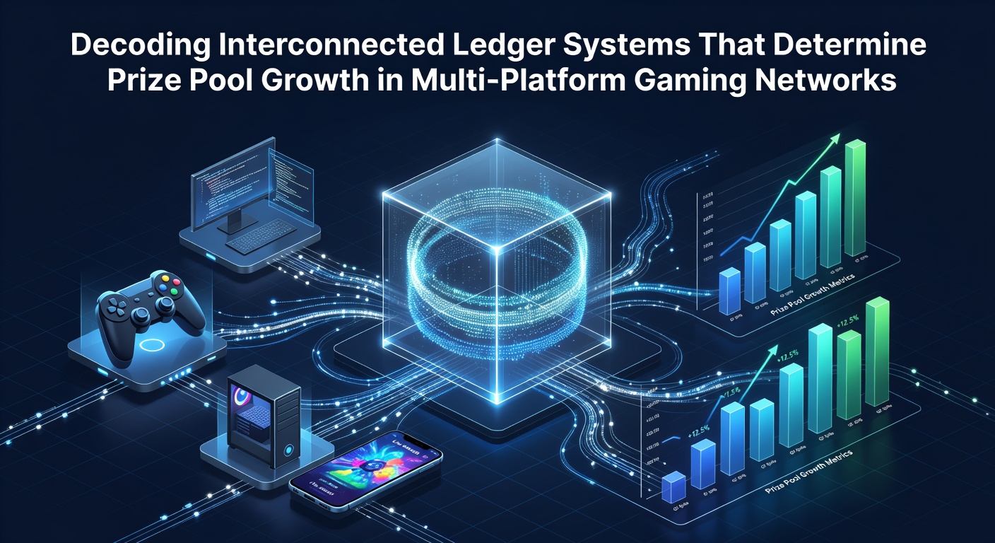 Interconnected ledger systems tracking prize pool contributions across gaming platforms