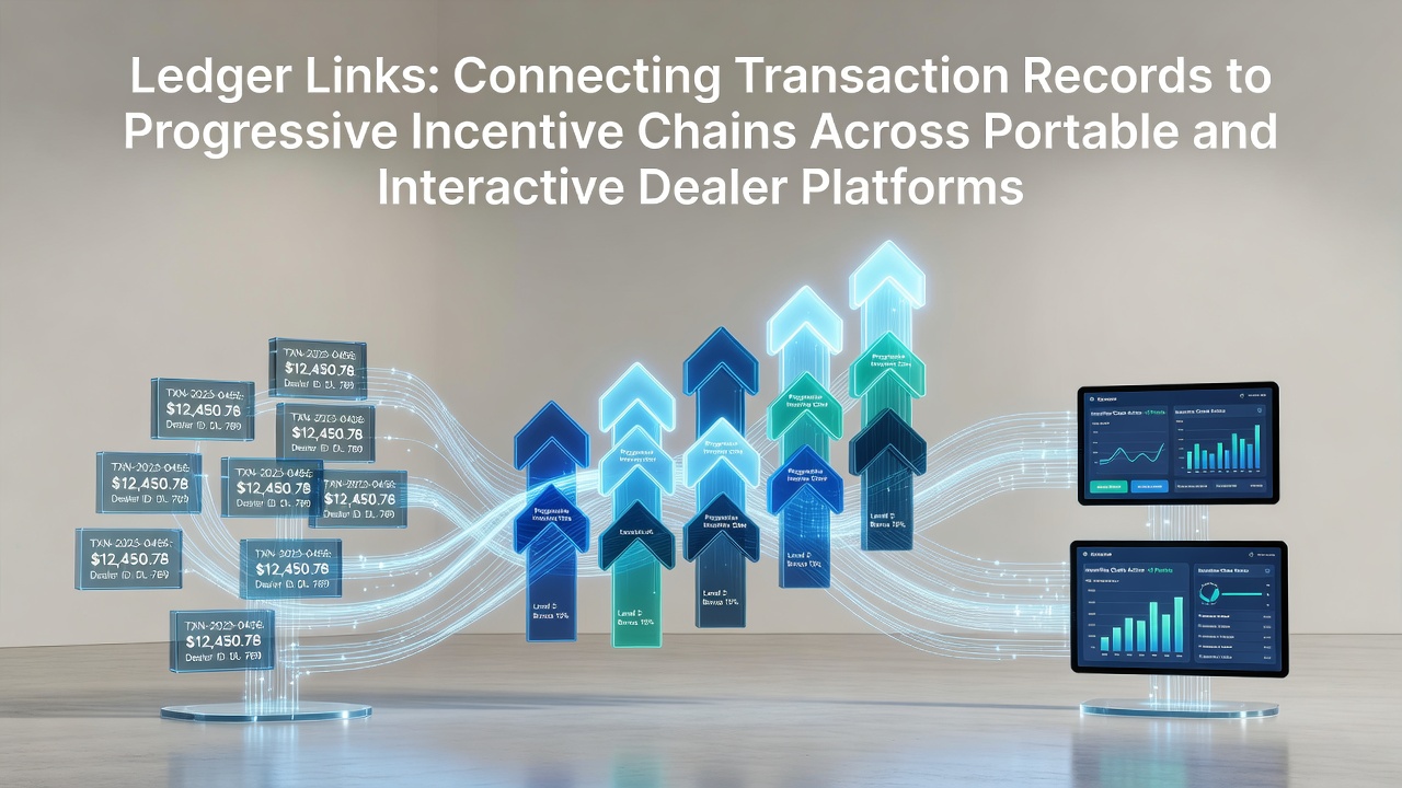 Transaction ledger systems linking records to incentive chains in mobile and live dealer gaming platforms