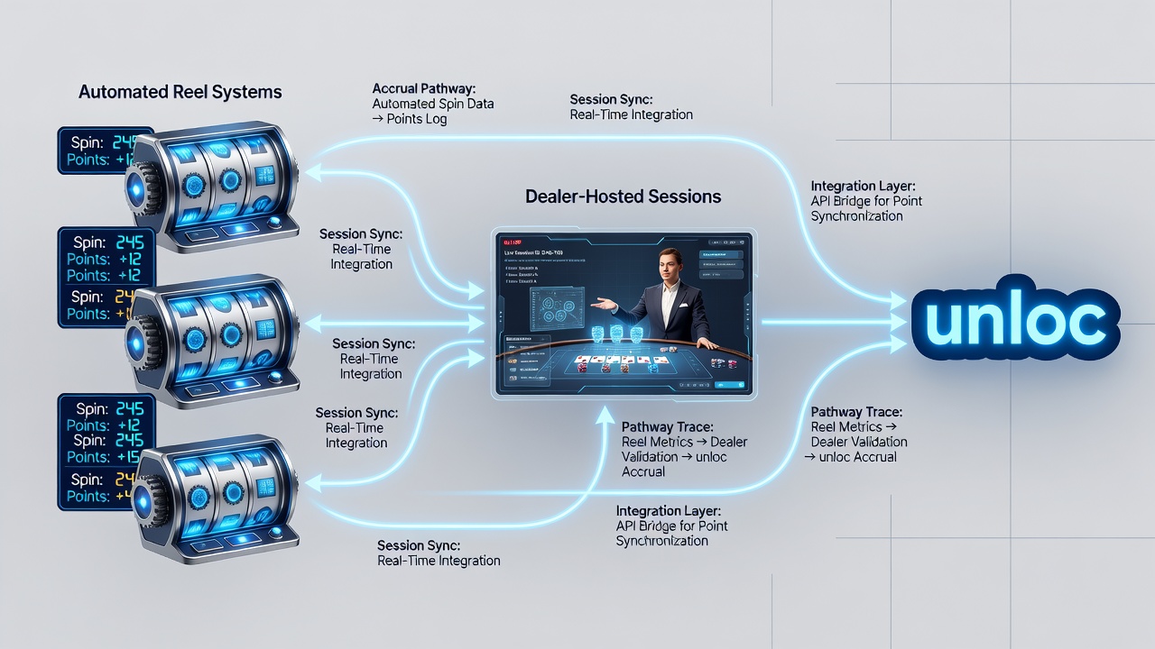Flowchart illustrating tier elevation process through combined reel and dealer point tracking
